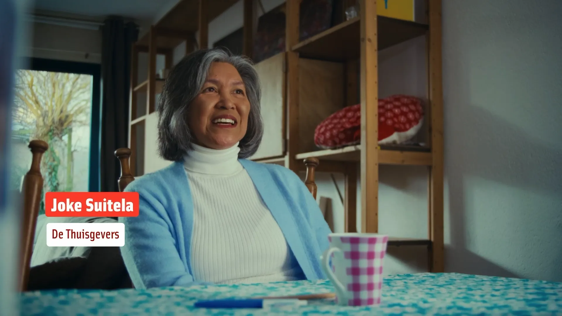 Still uit een korte film voor VluchtelingenWerk