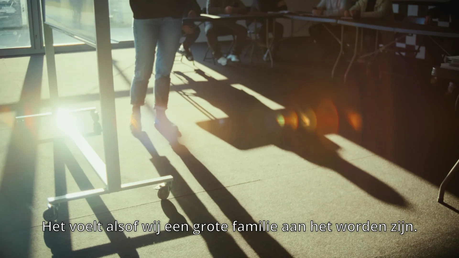 Still uit een korte film voor VluchtelingenWerk